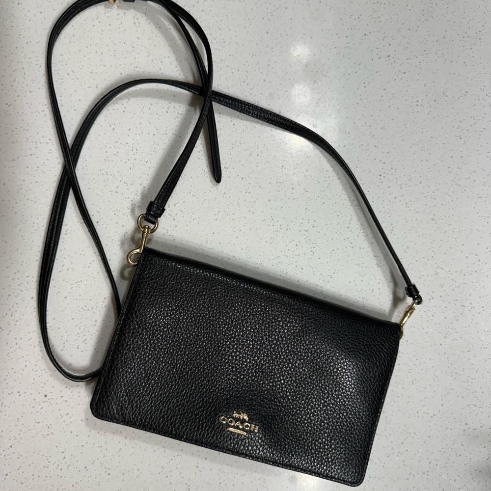 Coach Anna Foldover Clutch Crossbody